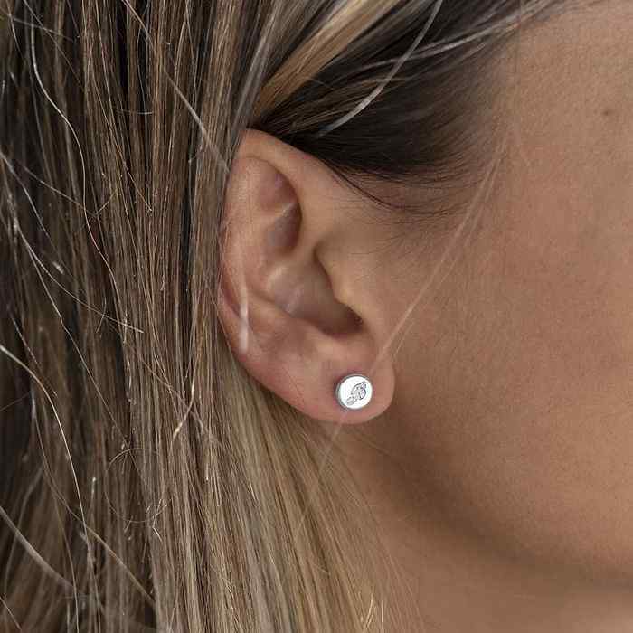Engraved Earring
