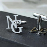 Personalized Double-Letter Cufflink