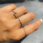 Sterling Silver bead ring