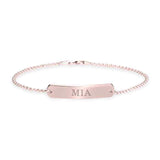 Classic Name Bar Bracelet
