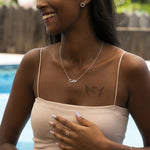 English Dainty Name Necklace