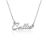 English Dainty Name Necklace