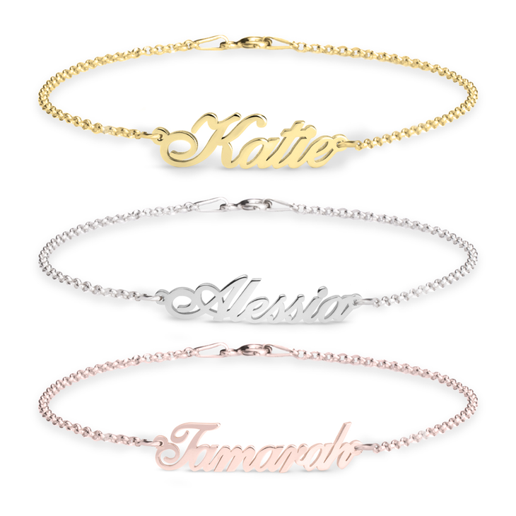 Personalized English Name Bracelet