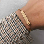 Personalized Roman Number Bracelet