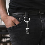 Dog Tag Picture Key-chain