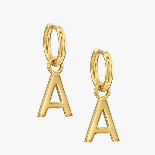 Personalized Initial Earrings