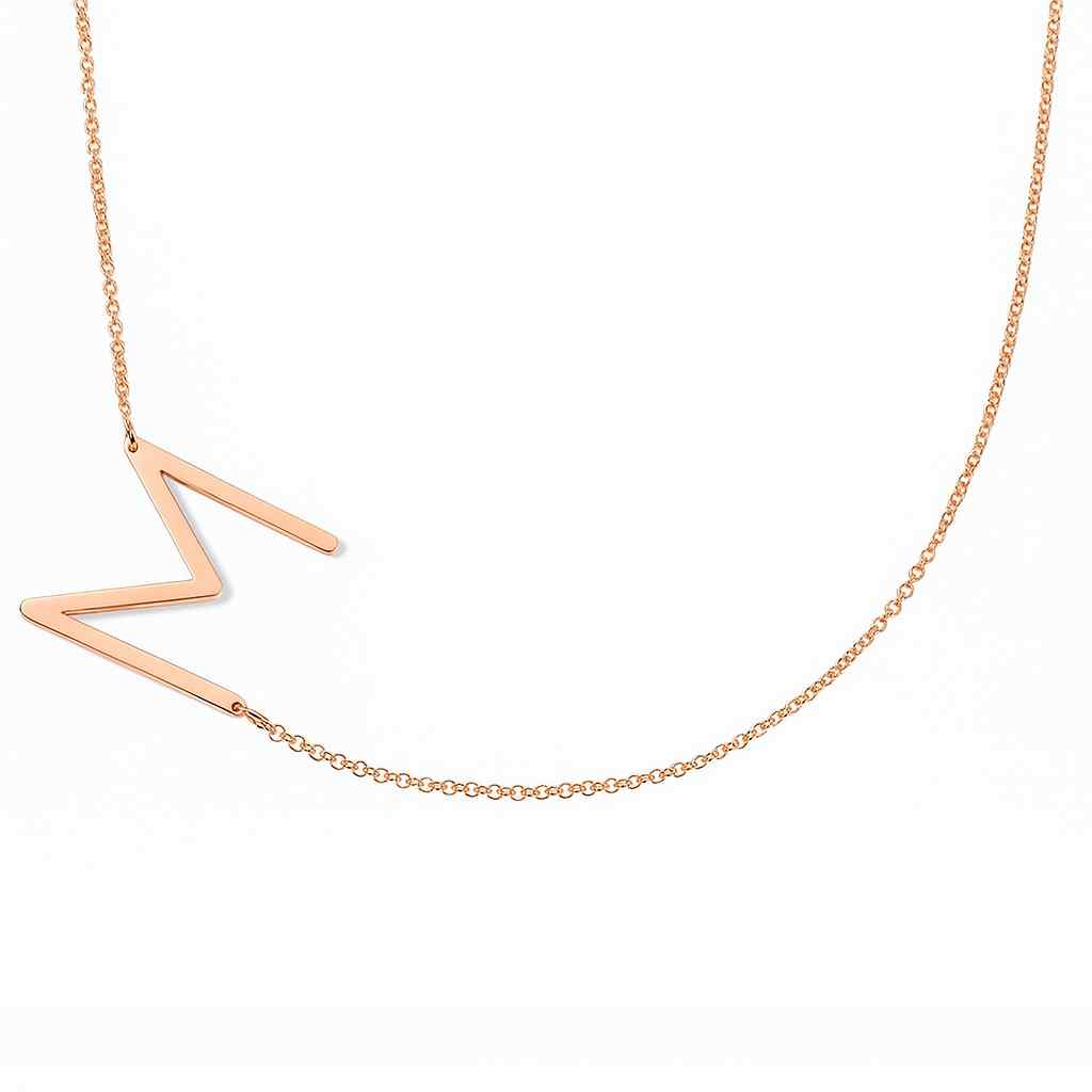 Personalized stylish Initial Necklace