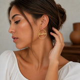 Hoop Name Earring