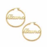 Hoop Name Earring