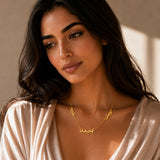 Personalized Arabic Multi Name Necklace