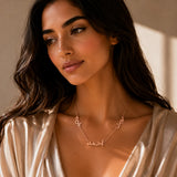 Personalized Arabic Multi Name Necklace