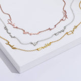 Signature Style Arabic Multi Name Necklace