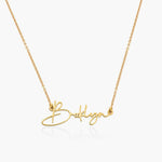 signature name pendant